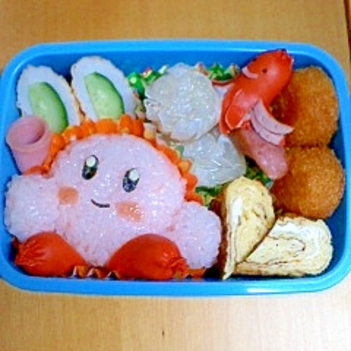 キャラ弁！カービィ弁当♪